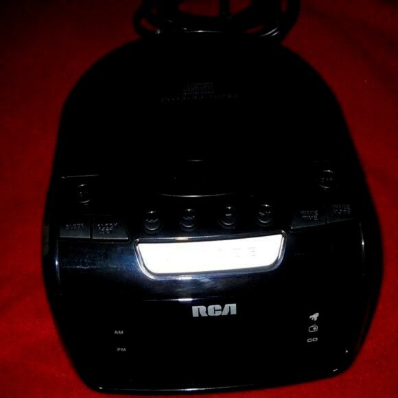 RCA Other - RCA RP5605-B Alarm Clock AM/FM Radio, CD Player, Smart Snooze "LIKE NEW "